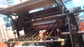 Koening amp Bauer Old Lithographic printing press [upl. by Divod]