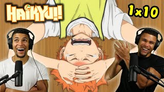 Haikyuu  Episode 10 REACTION  1x10 quotYearningquot [upl. by Enidualc62]