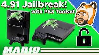 How to Jailbreak Your PS3 on Firmware 491 or Lower with PS3 Toolset [upl. by Cacka]