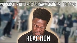 WorkRate X Nito NB X AbzSav X MadMax  L’s Down Music Video  Pressplay REACTION [upl. by Aisyat]