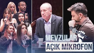 Mevzular Açık Mikrofon 10 Bölüm I Cumhurbaşkanı Adayı Muharrem İnce [upl. by Enileuqcaj]