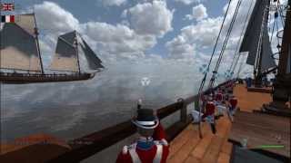 Napoleonic Wars  Naval Battle 1 010813 [upl. by Yci]