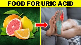 LOWER HIGH URIC Acid With These 10 Healthy FOODS [upl. by Nellir]