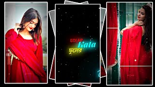 GOLAP FULER KATA 🌹🥰  NEW BANGLA SONG XML BY EDITZ LOVER ❤️✨ EditzLover [upl. by Homere711]