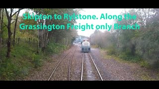 Cab Ride from Skipton to Rylstone A Trip on the Freight only Grassington Branch [upl. by Brear]