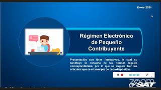 Régimen Electrónico de Pequeño Contribuyente SAT Guatemala [upl. by Samid]