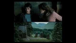 Harry Potter remonte le temps  comparaison des scènes   Harry Potter back in time split screen [upl. by Binny225]