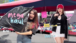 MEGA HAUL tianguis buscando tendencias [upl. by Aisined]