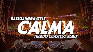 DJ OLD CALMA THENDO CHASTELO BASSGANGGA STYLE REMIX 2024‼️ [upl. by Mab590]