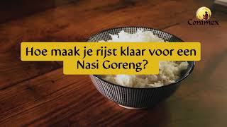 Hoe kook je rijst voor Nasi Goreng [upl. by Wald]