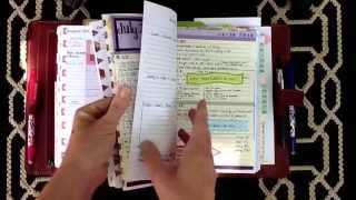 Filofax  DayTimer Franklin Covey Personal Organizer Setup [upl. by Downey253]