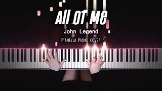 John Legend  All of Me  Piano Cover by Pianella Piano [upl. by Nivag89]