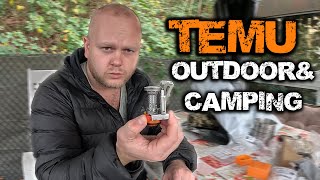 11 TEMU Gegenstände  Camping und Outdoor Ausrüstung von TEMU [upl. by Natsyrk625]