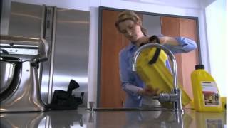 How To Clean Hard Floors in Seconds Karcher BR 304 C Bp [upl. by Llekcor92]