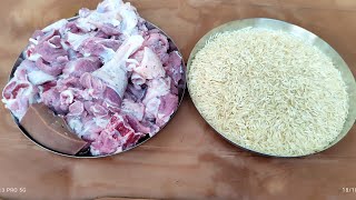 Easy mutton biryani banane ka sabse Aasan tarika Mutton biryani Recipe [upl. by Leler245]