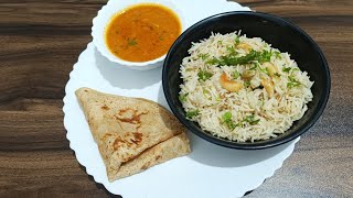 Pulav and batatyachi rassa bhajieasy recipe with simple ingredients [upl. by Epoillac]