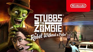 Stubbs the Zombie in Rebel Without a Pulse  Launch Trailer  Nintendo Switch [upl. by Lehsar972]