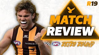 REVIEW  HAWTHORN vs COLLINGWOOD  AFL ROUND 19 2024 [upl. by Aleacem747]