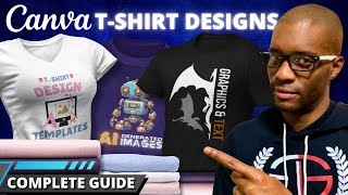 Canva TShirt Design For Beginners Complete Guide [upl. by Hanna946]