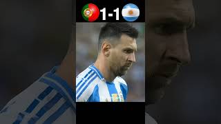 Final world cup Portugal vs Argentina penalty shootout imaginary ronaldo messi [upl. by Gnik]