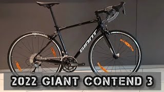 2022 GIANT CONTEND 3 MEDIUM  WEIGHT without PEDAL [upl. by Arihsaj918]