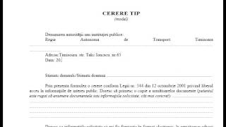 Tutorial completare cerere tip [upl. by Akinhoj]