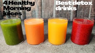 4 Health Morning Detox Drink Recipe  Borosil Cold Pressed Juicer Review  How To Use It [upl. by Farant543]