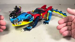 Supreme Imagination amp Color  LEGO Dreamzzz Crocodile Car 71458 review [upl. by Jarlen42]