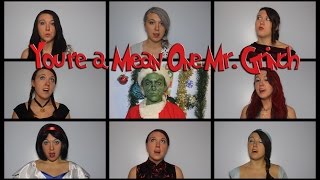 Youre a Mean One Mr Grinch Disney Style A capella  Avonmora [upl. by Reinaldo]