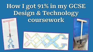 How I got 91 in my GCSE Design amp Technology coursework [upl. by Edina]