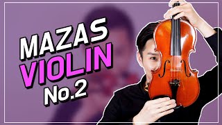 MAZAS Violin Etudes No2 by Bochan Kang bochankang [upl. by Duffy750]