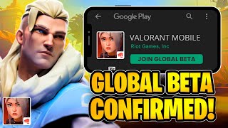 VALORANT MOBILE GLOBAL BETA LAUNCH UPDATE iOS Android [upl. by Nimaynib100]