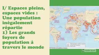 6e Géographie  La répartition de la population mondiale [upl. by Jeanie]