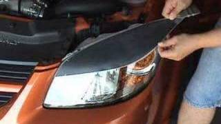 Installation Video  Headlight Eyelid Decals [upl. by Gerhard]