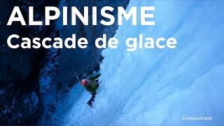 Joyeux Nöel cascade de glace Vallée dAoste Introd montagne escalade alpinisme [upl. by Melborn472]