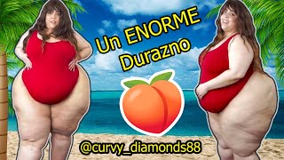 SSBBW Miss Curvy Diamonds – Orgullosa representante plus size de 200 kilos [upl. by Medin941]