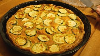 FRITTATA DI ZUCCHINE AL FORNO FACILE E VELOCE [upl. by Sidnee]