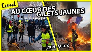 LYON  ACTE X  REPORTAGE GILETS JAUNES [upl. by Rafaj590]