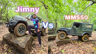 jimnyയെ കുറ്റം പറഞ്ഞവരെല്ലാം അത് തിരുത്തി പറയും Jimny Vs MM550 [upl. by Lladnarc]