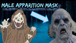 Male Apparition Mask Review Horror Dome [upl. by Anaud812]