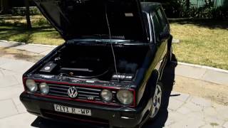 VW Citi R Line 18i Idling South African VW Mk1 [upl. by Gallenz574]