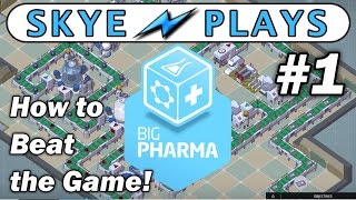 Big Pharma Part 1 ►The Basics for Success◀ TutorialBeta Gameplay [upl. by Huberman]