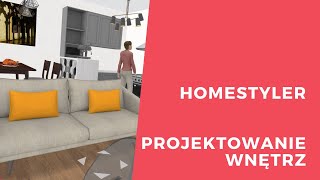 3 Projektowanie wnętrz w homestyler  ściany [upl. by Sherar]