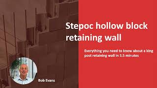 Stepoc retaining walls [upl. by Siron]