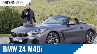 BMW Z4 M40i REVIEW G29  OnlyBimmers BMW reviews [upl. by Nailimixam]