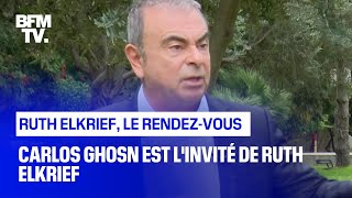 Carlos Ghosn était linvité de Ruth Elkrief [upl. by Lytsyrk70]