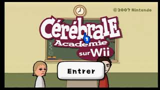 Wii Introduction du jeu quotCérébrale Académiequot de Nintendo 2007 [upl. by Veronike]