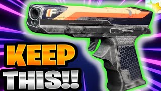 Keep this weapon if you get a god roll from crucible tokens Enigmas Draw Pc review  Destiny 2 [upl. by Ratcliffe]