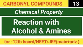 Reaction with alcohol amp Thioalcohol [upl. by Tselec]