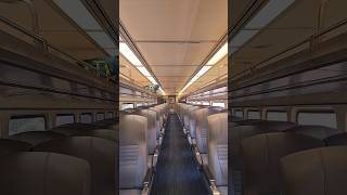 Amtrak Borealis An Aisle View of Coach Seating [upl. by Sigismund]